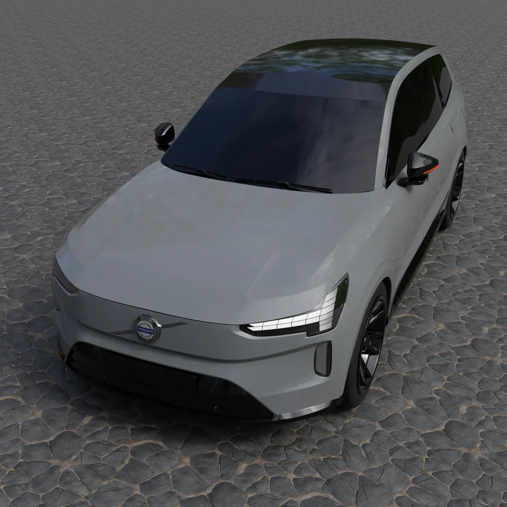 Volvo Ex90(Rigged)