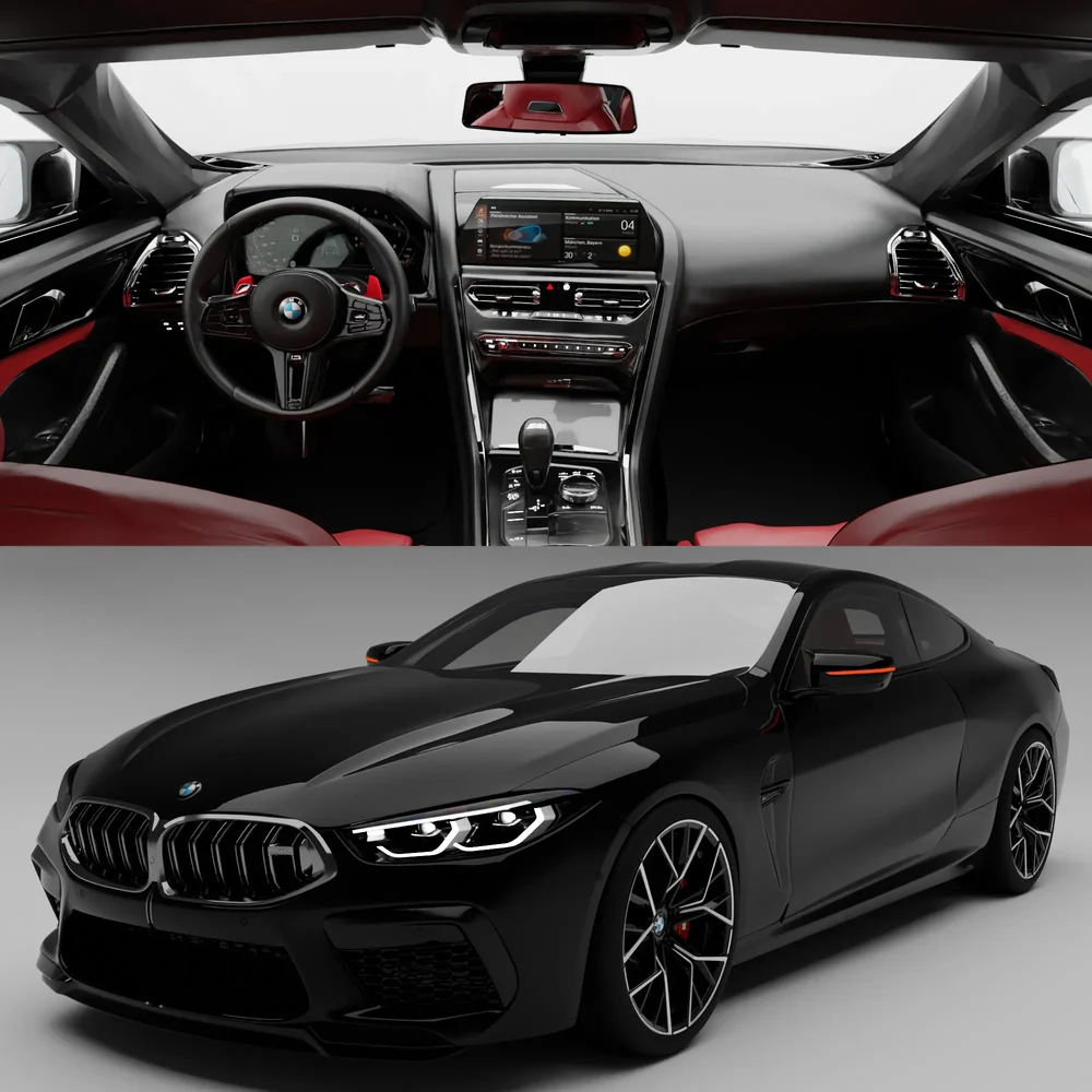 Bmw M8(Rigged)