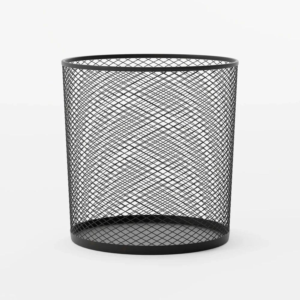 Round Mesh Office Dustbin