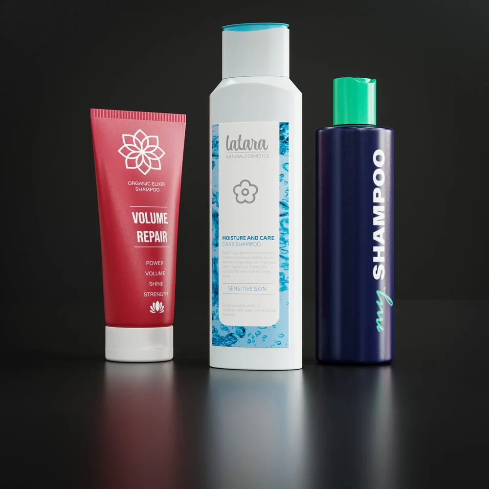 Bathroom Shampoo Bottle Set