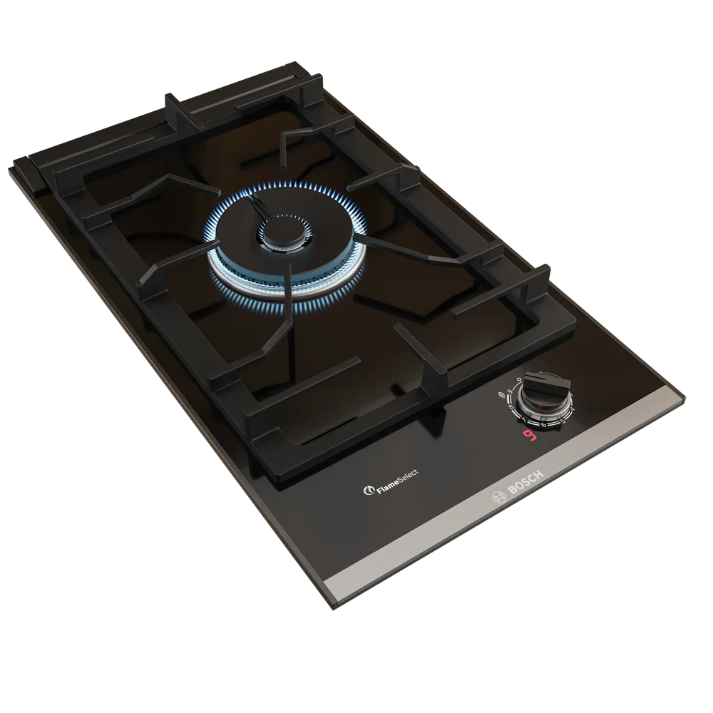 Bosch Gas Hob Black