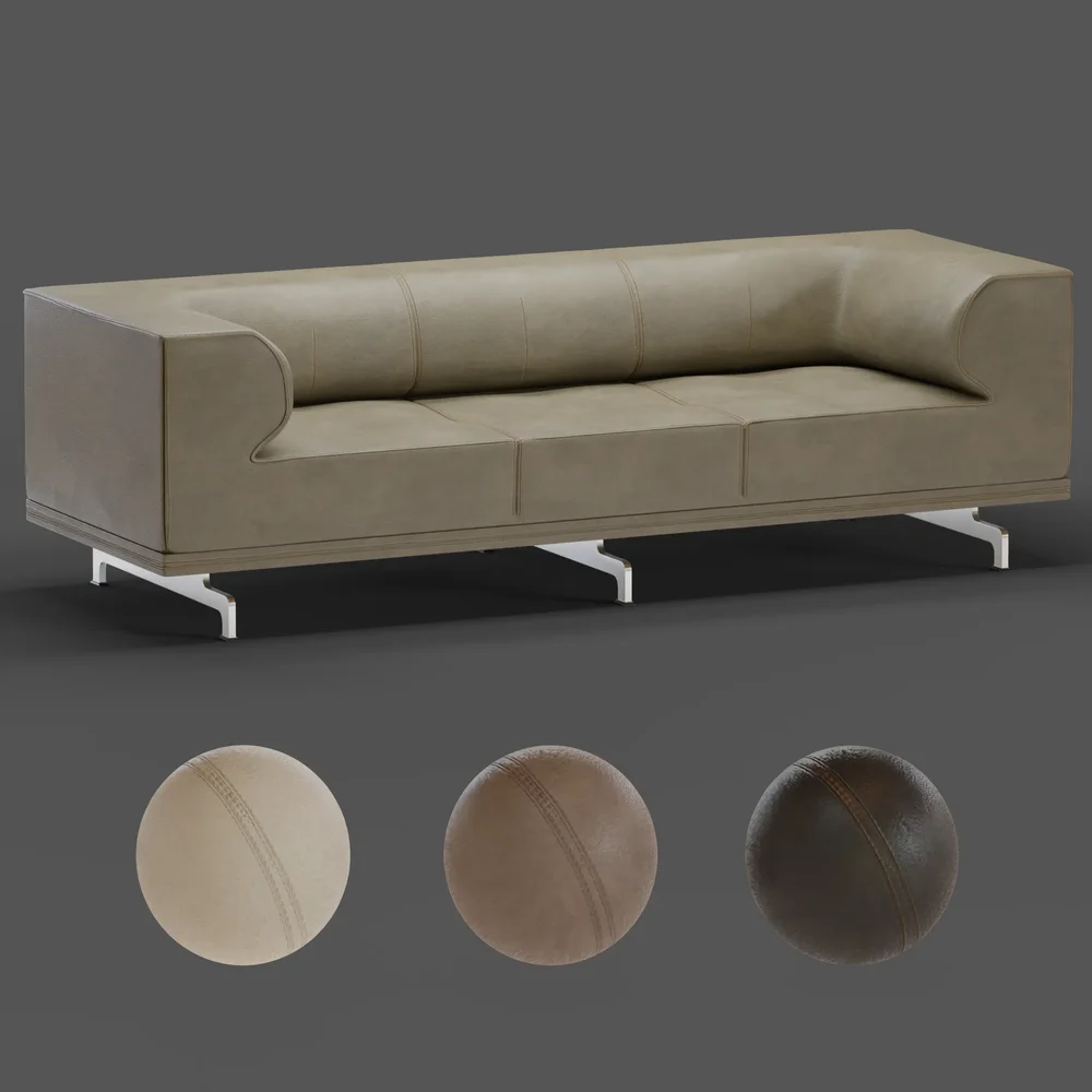 Delphi Sofa 4511 - Nubuck Leather
