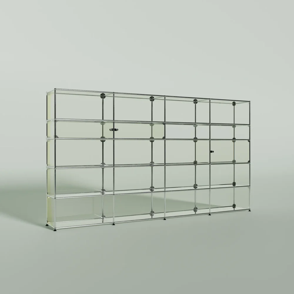 Usm Modern Glass Long Shelf