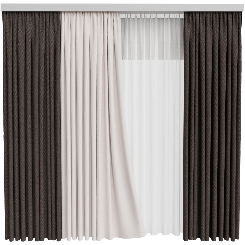 Mi Silk And Cotton Curtain Set