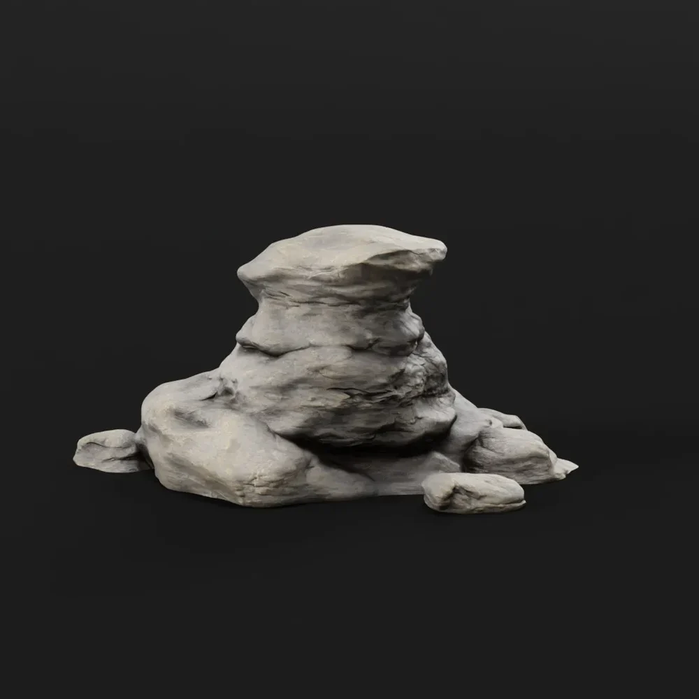 Beach Rock Pile