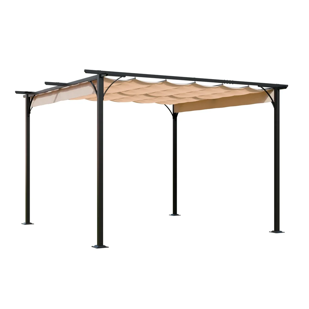 Steel Pergola With Canopy