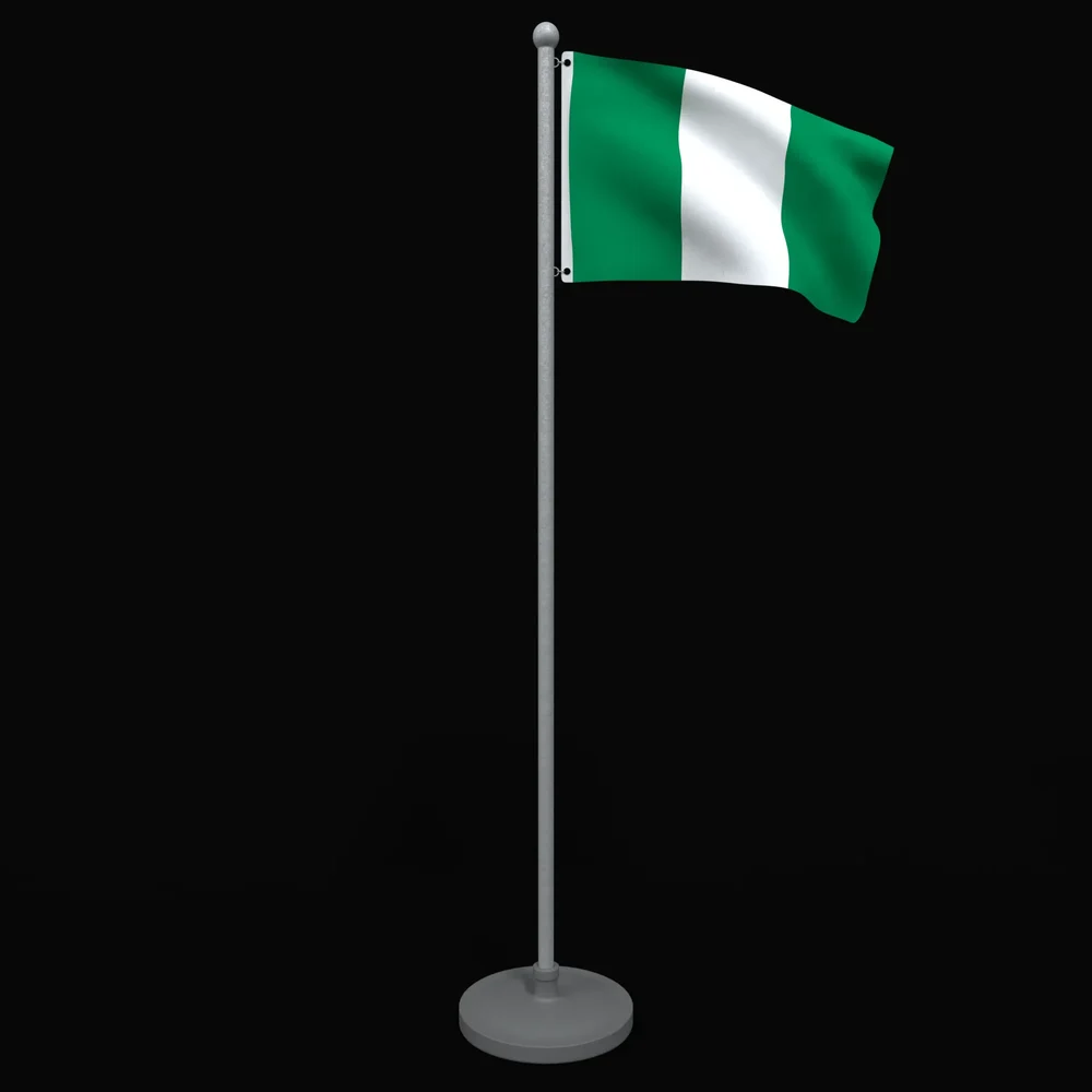 Animated Flag Of Nigeria