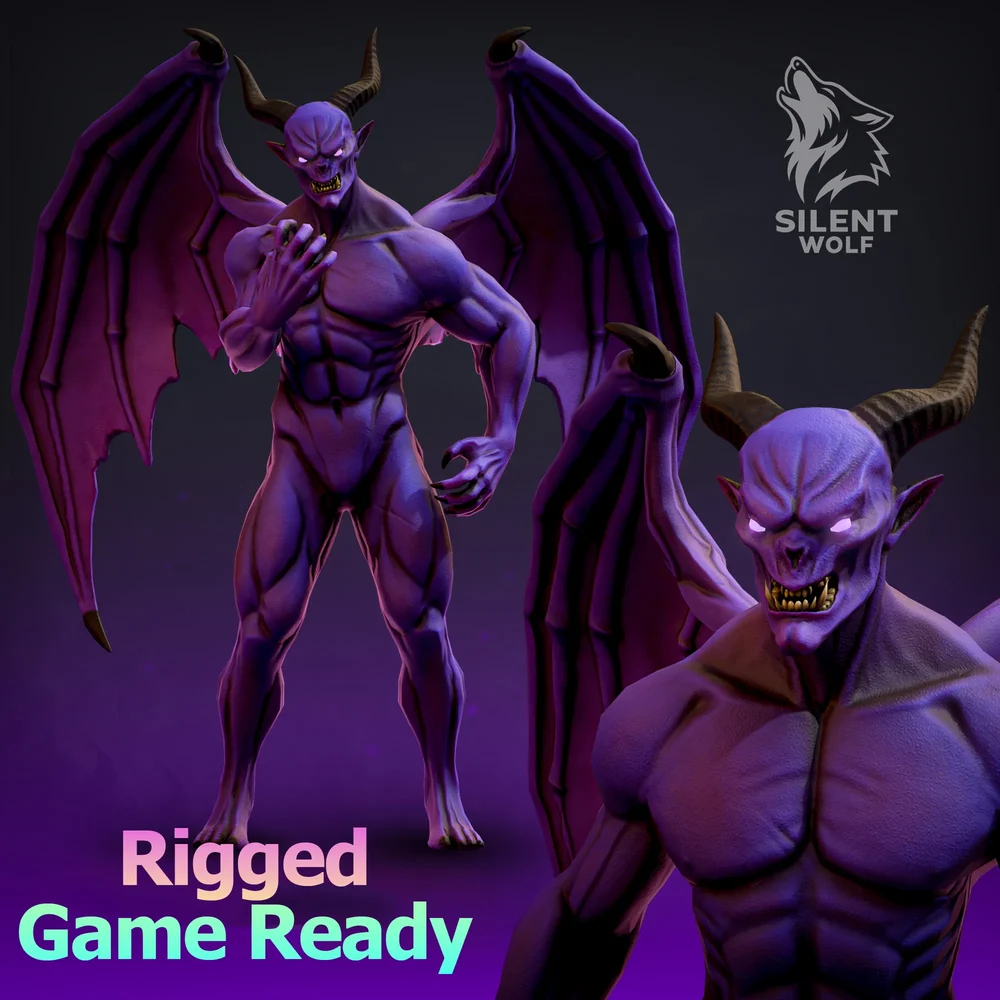 Infernal Warlord-Rigged-Animated