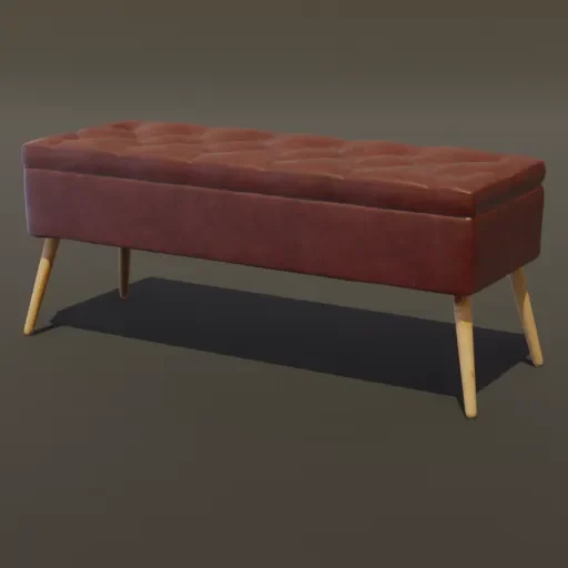 Chesterfield Storage And Side Bench