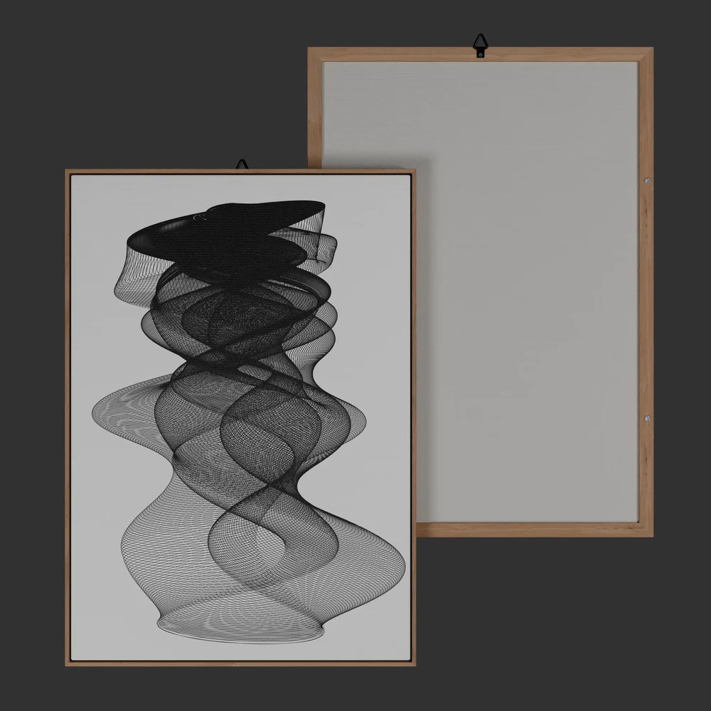 Line Painting Wall Art / Picture Frame