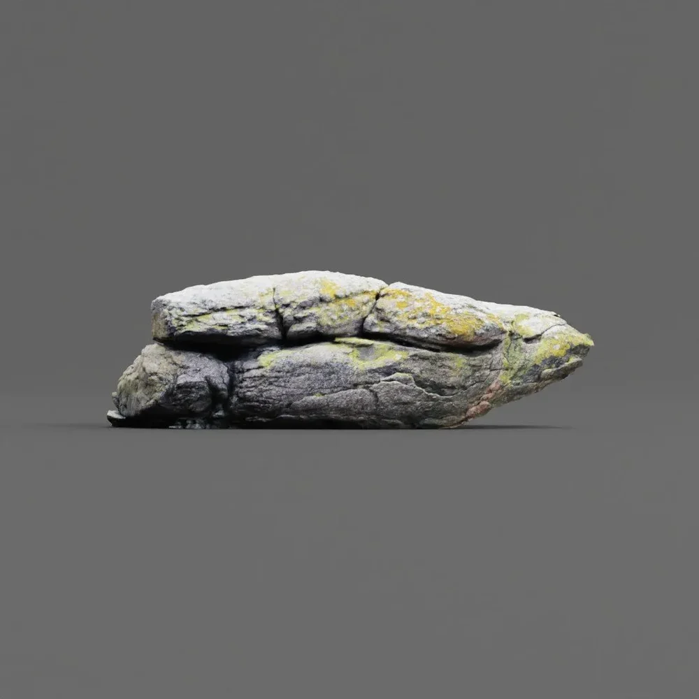 Rock Face Fissured
