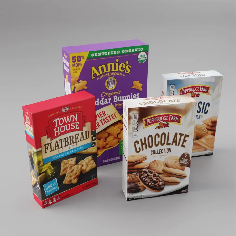 Snack Food Boxes Set