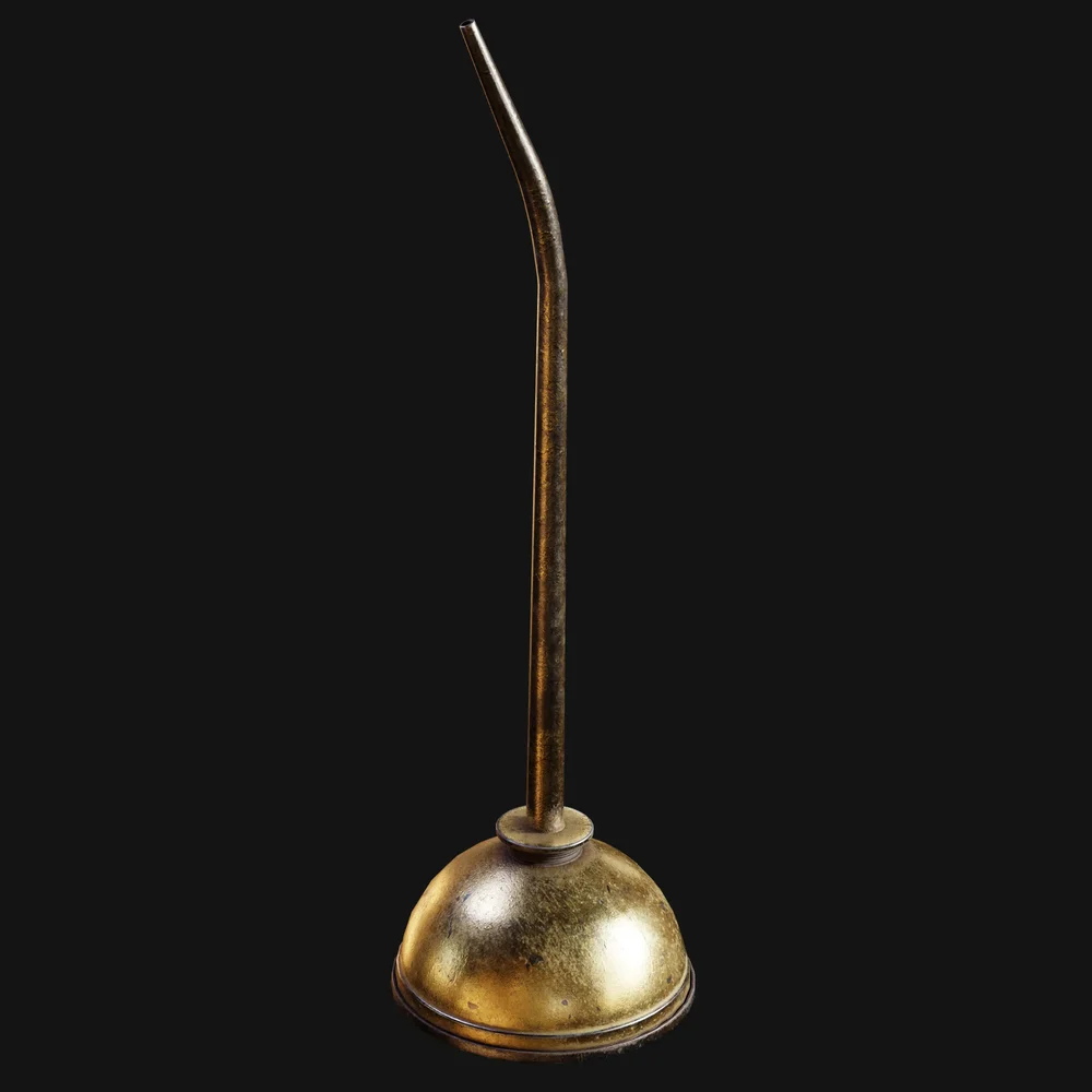Domestic Thumb Oiler Gold Paint