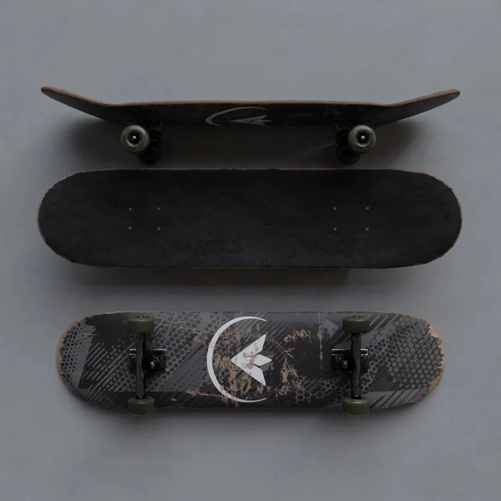 Skate Board Rigged