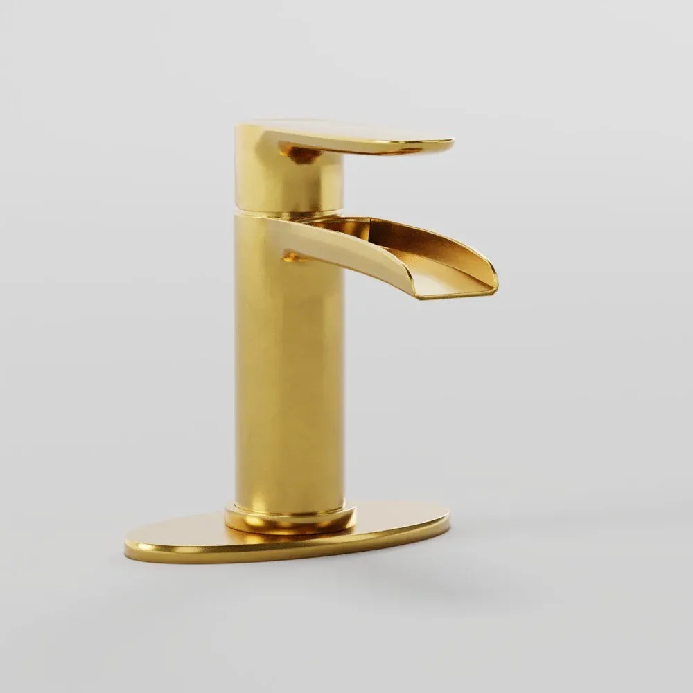 Waterfall Spout Sink Faucet