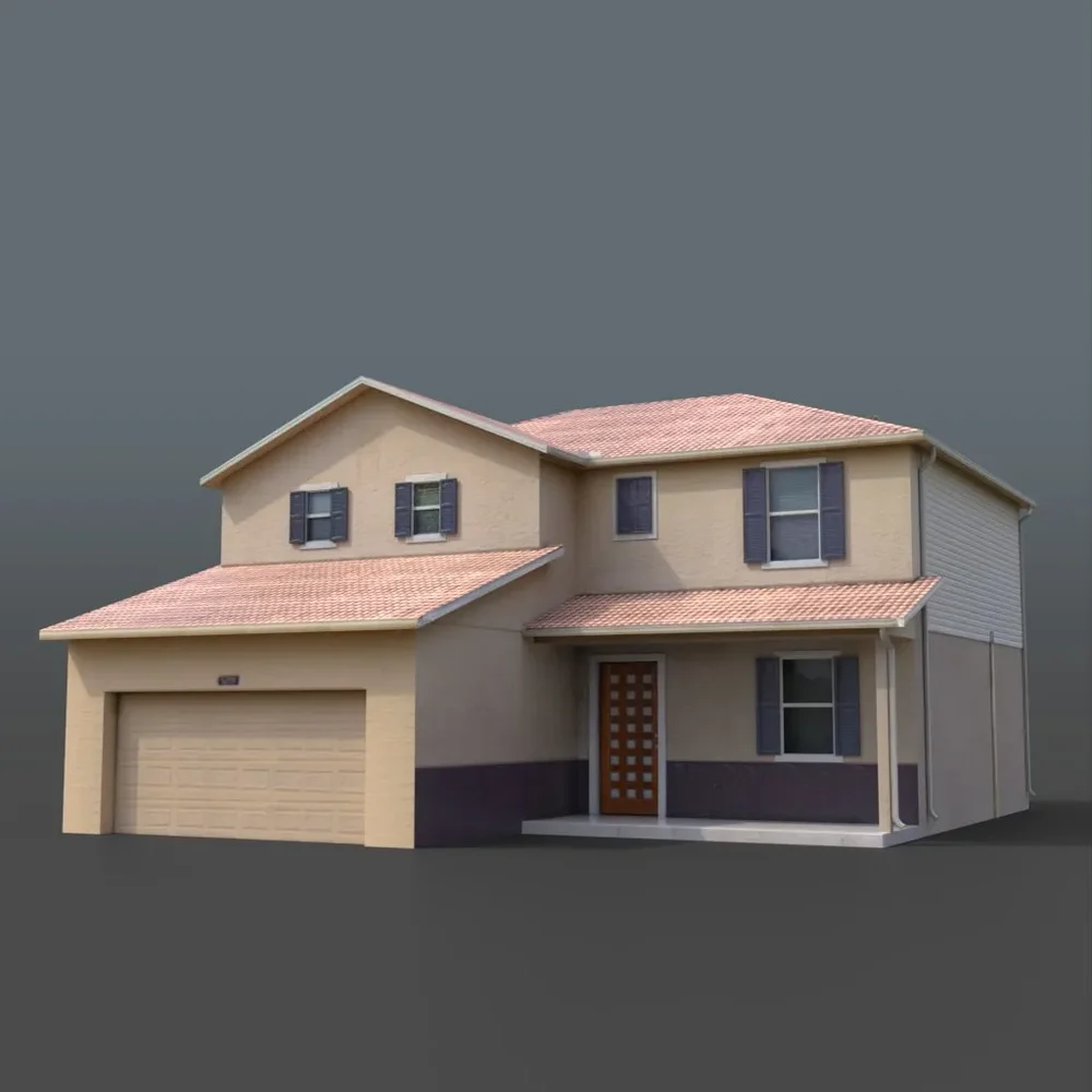 Bg Buildings - Two Story Suburban House