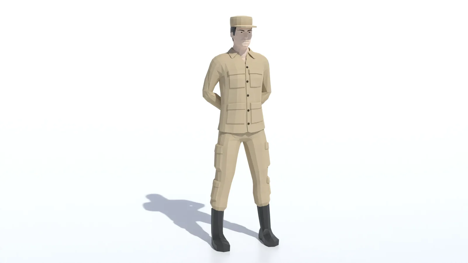 Low Poly Soldier