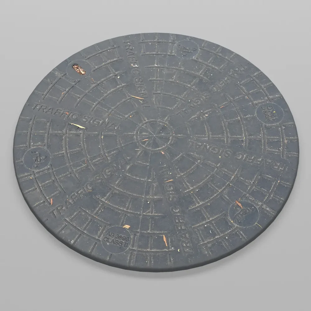 Manhole Cover Circular Metallic