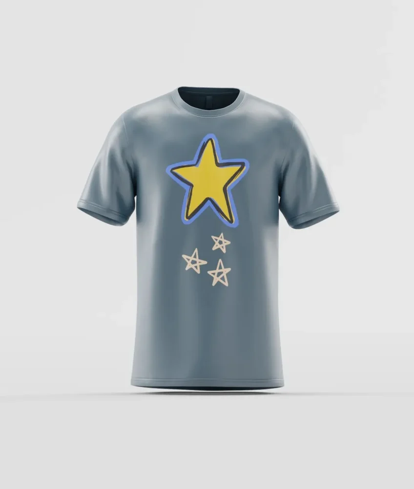 Doodle Star Graphic T-Shirt