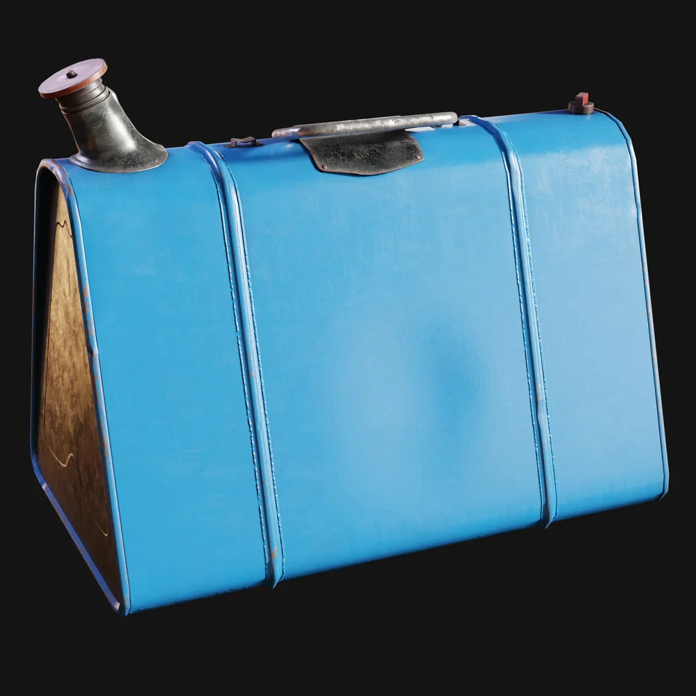 Refurbished 20l Triangular Jerrycan