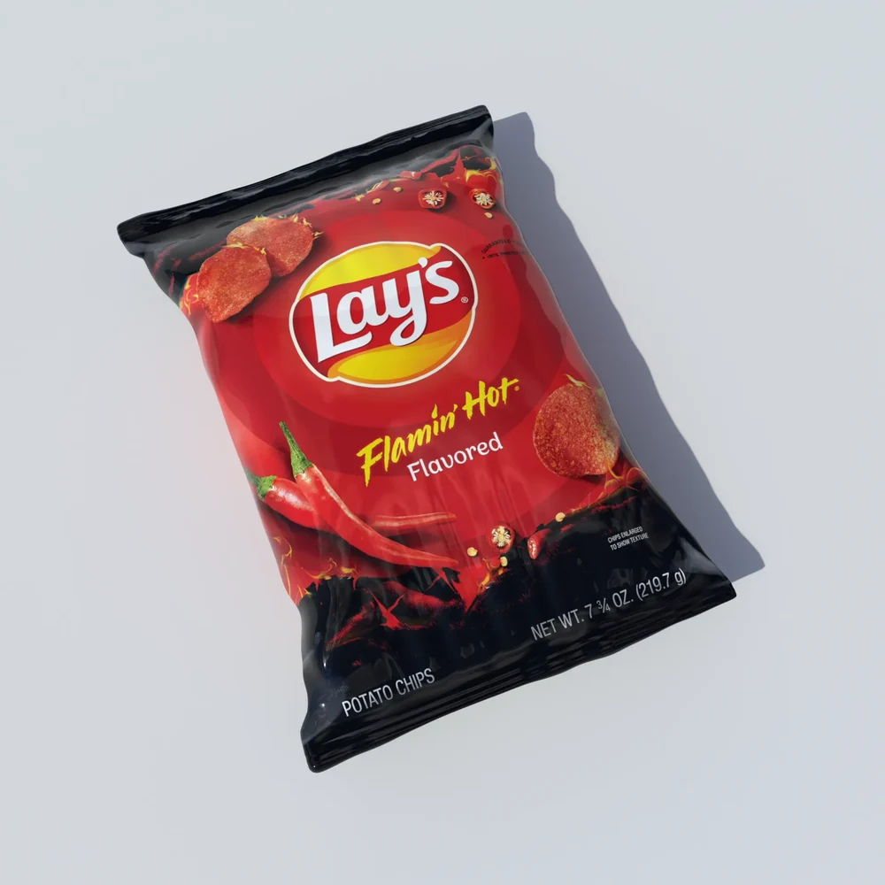 Lays Flamin Hot Chips Bag