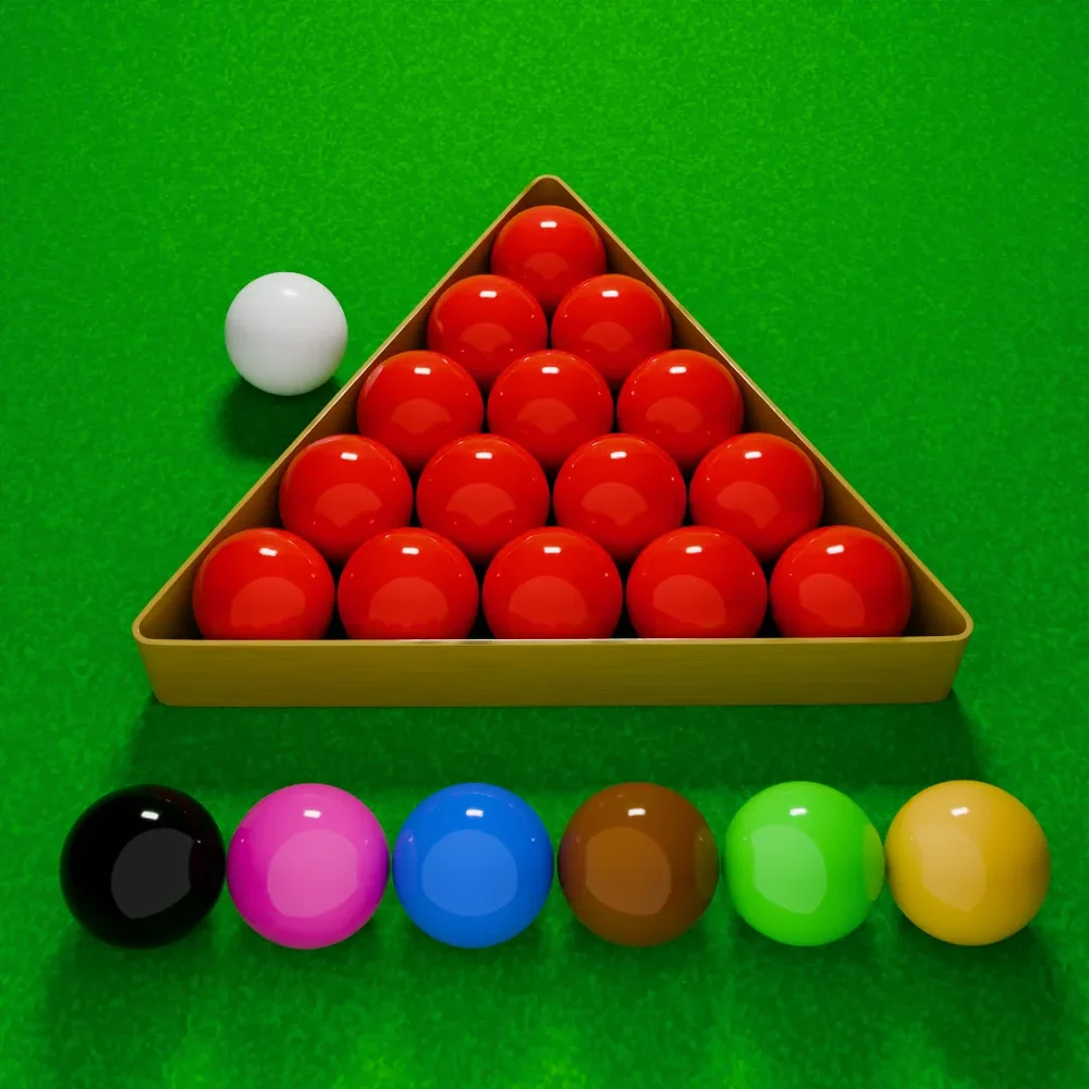 Snooker Ball Set – Realistic Model