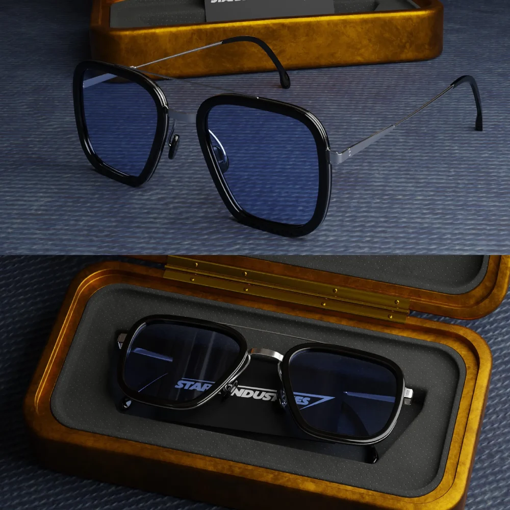 Tony Stark Edith Eye Glasses