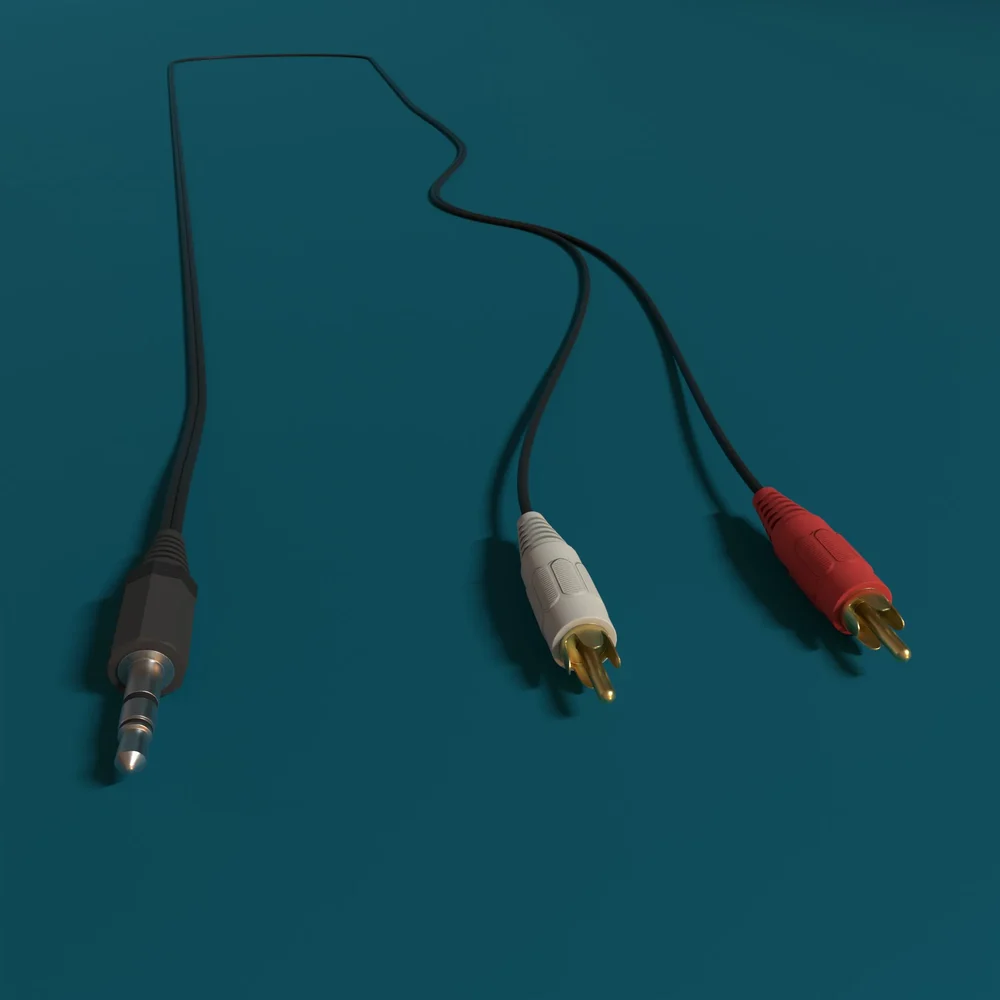 3.5mm Stereo Plug - Dual Rca Jack