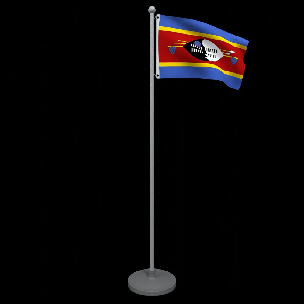 Animated Flag Of Eswatini