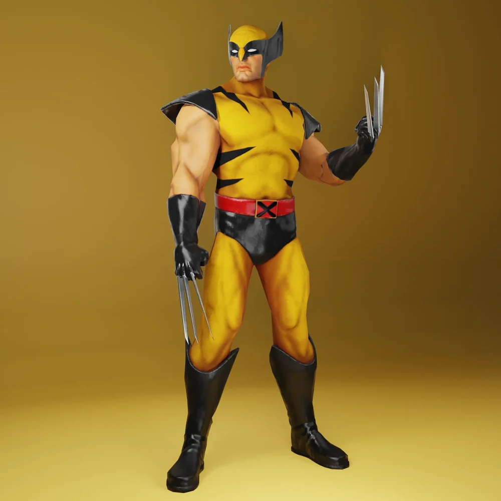 Wolverine (Rigged)
