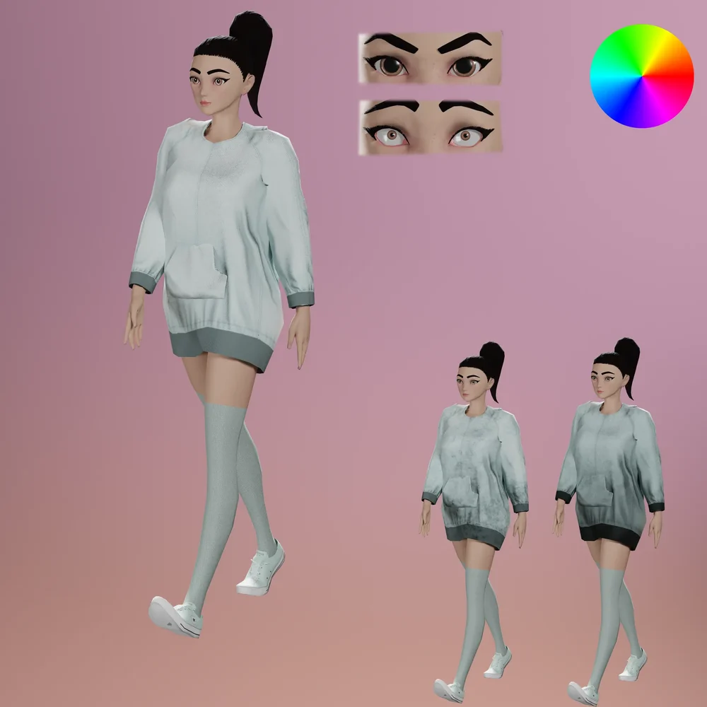 Hoodie Girl