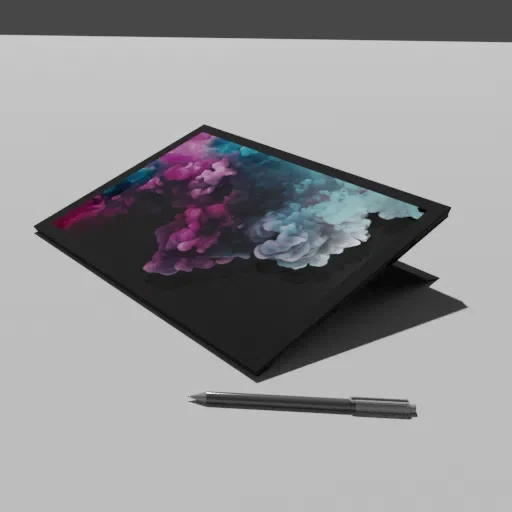 Tablet With Pen