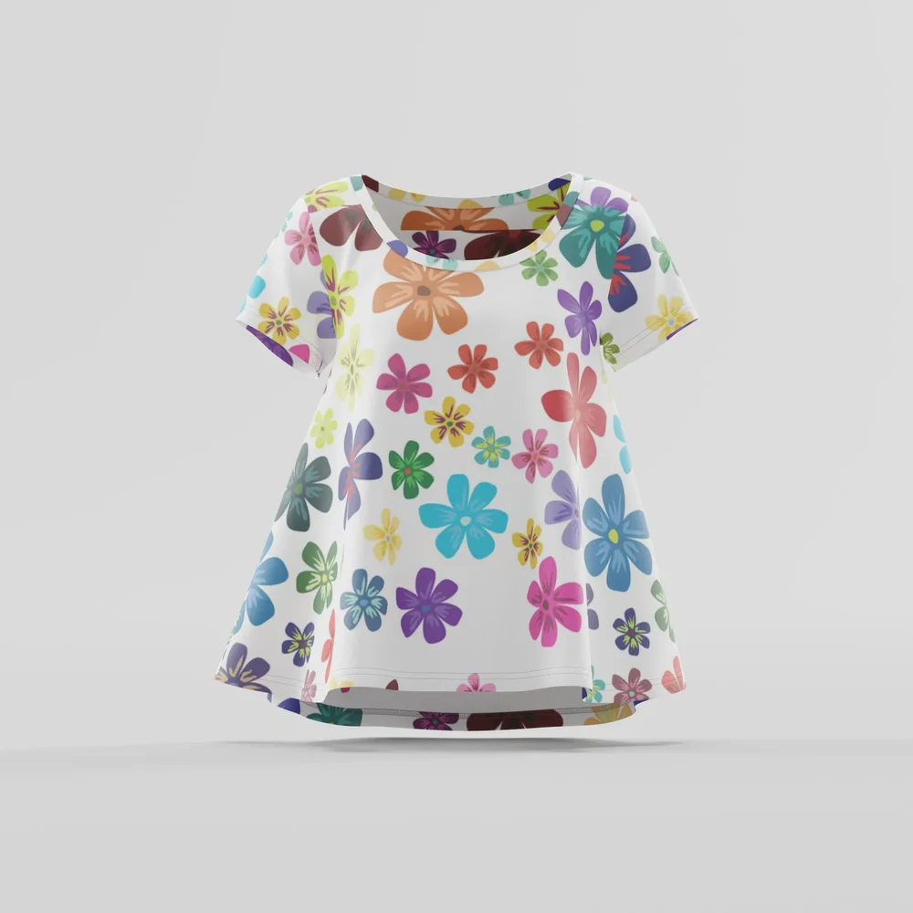 Short Sleeve Crop Top
