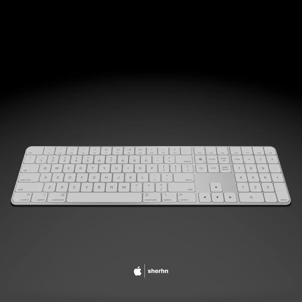 Apple Magic Keyboard Full (White)