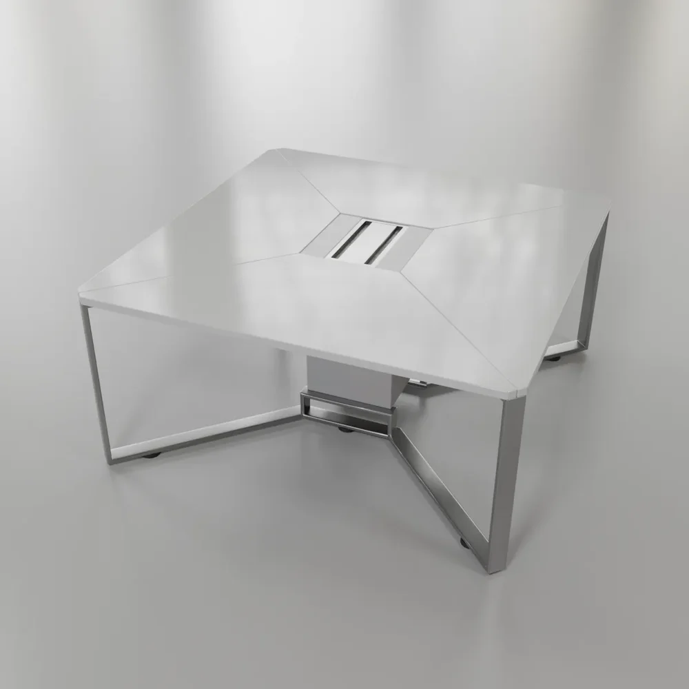 Conference Table 8 Seats White