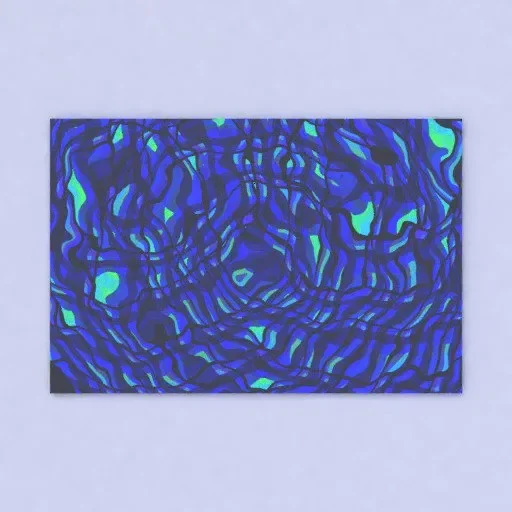 Scalable Picture Frame With Abstract Art