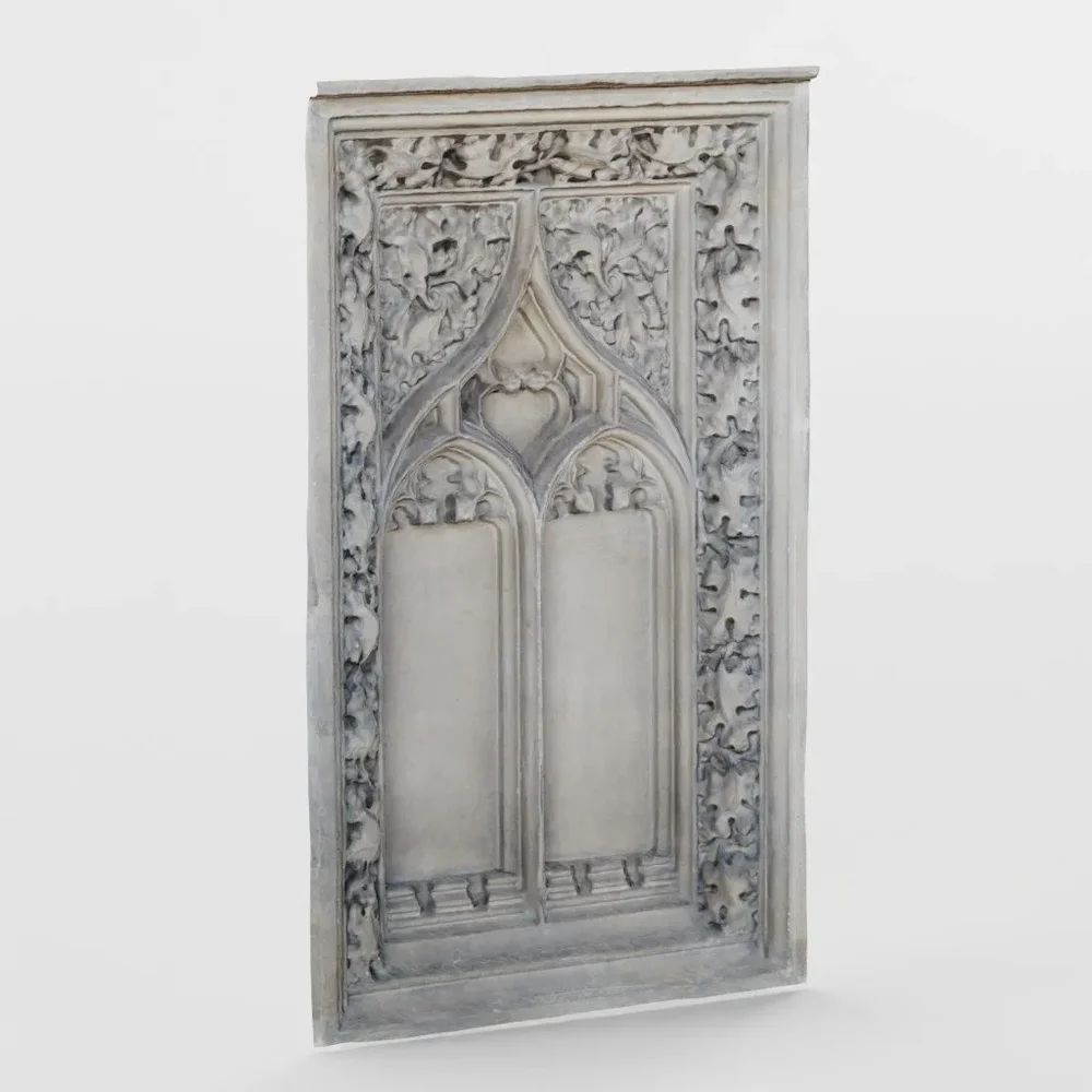 Stone Carved Panel