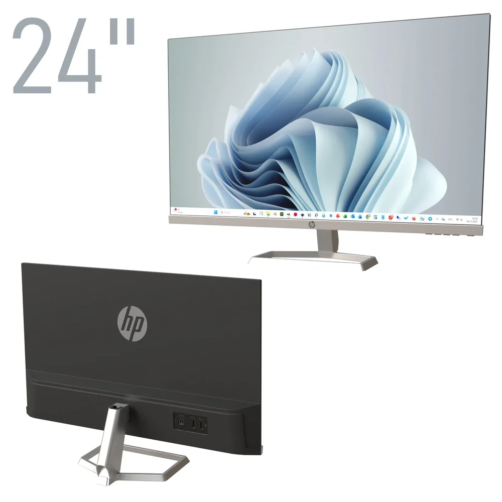 Office Monitor Hp 24 Inch Black