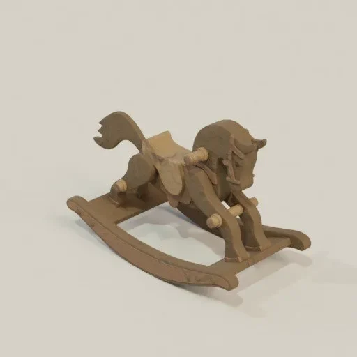 Wooden Rocking Horse