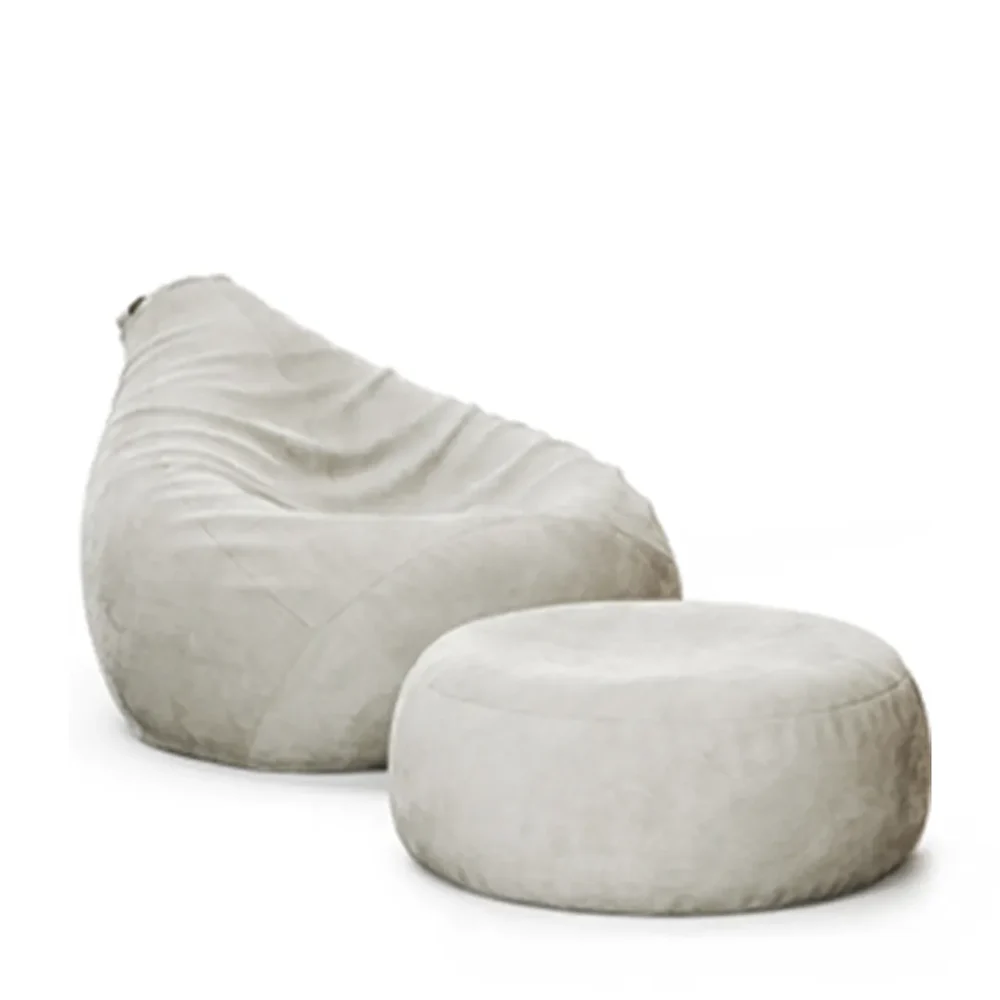Pouf And Footrest