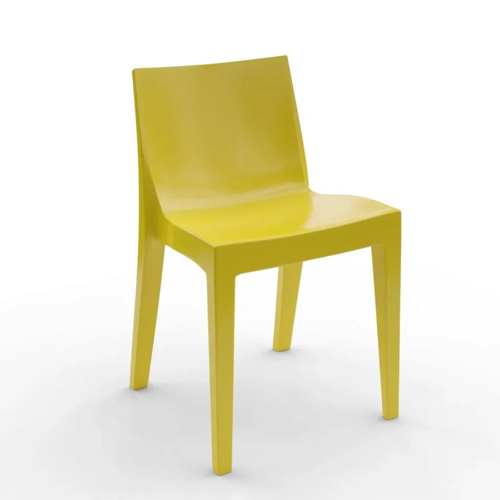 Yellow Plastic Chair
