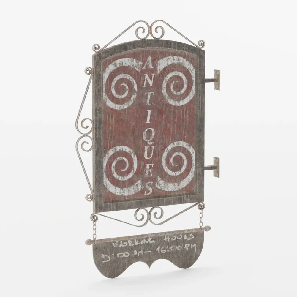 Building Decor Shop Sign