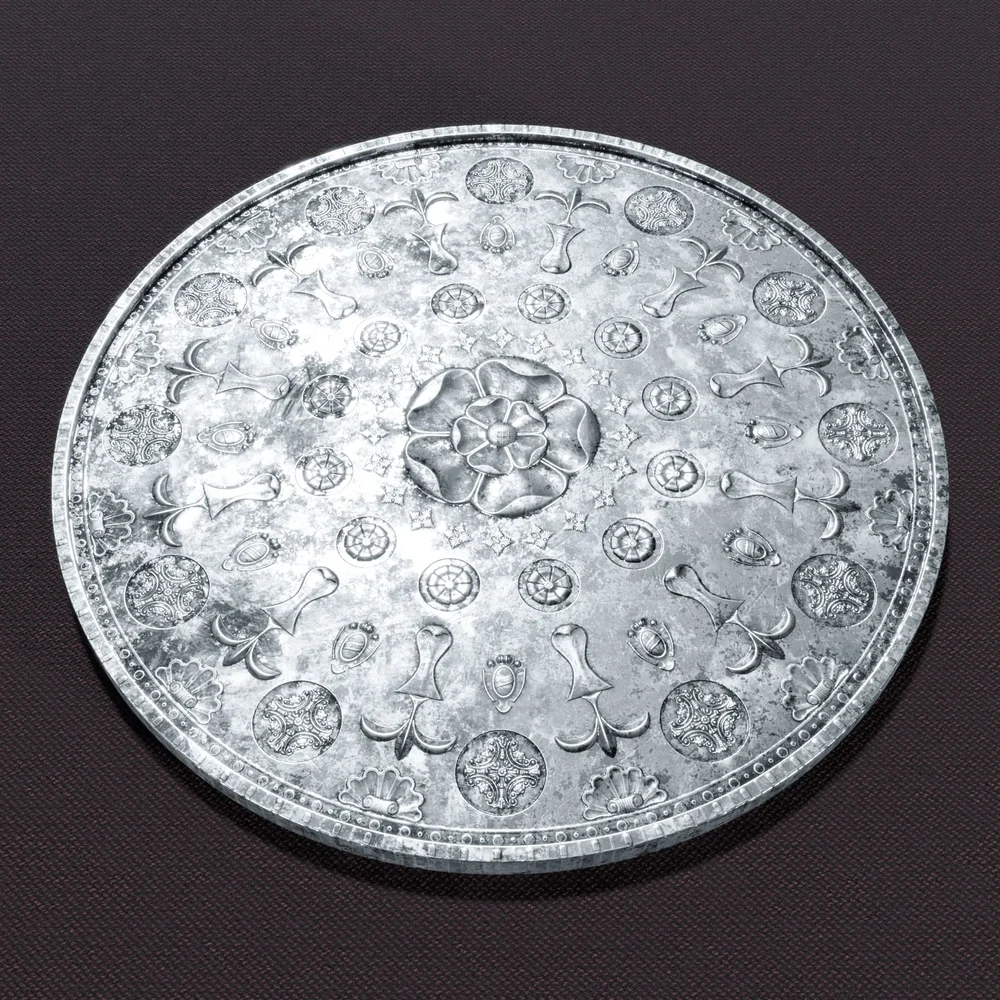 Silver Coin Ornamental
