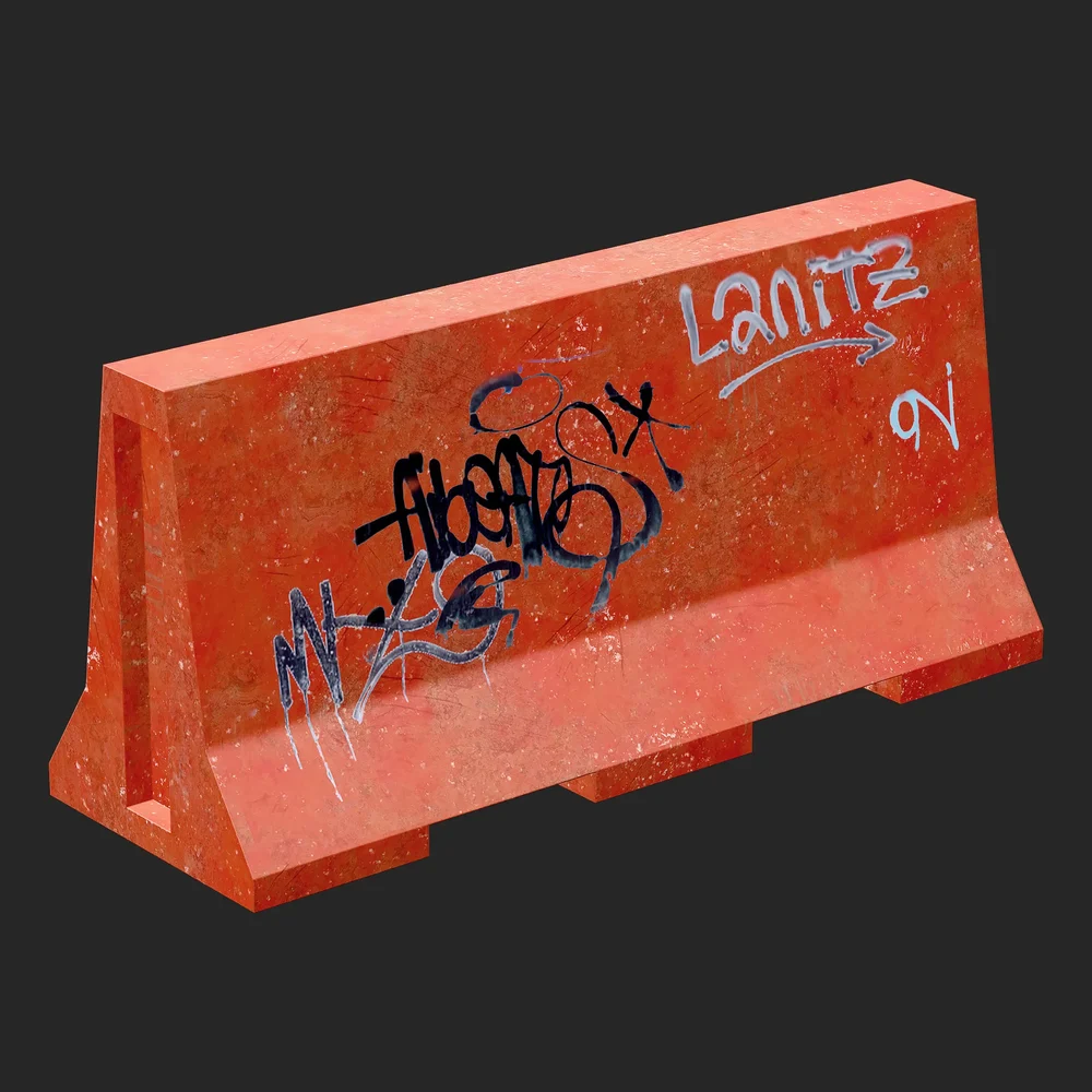 Road Plastic Barrier
