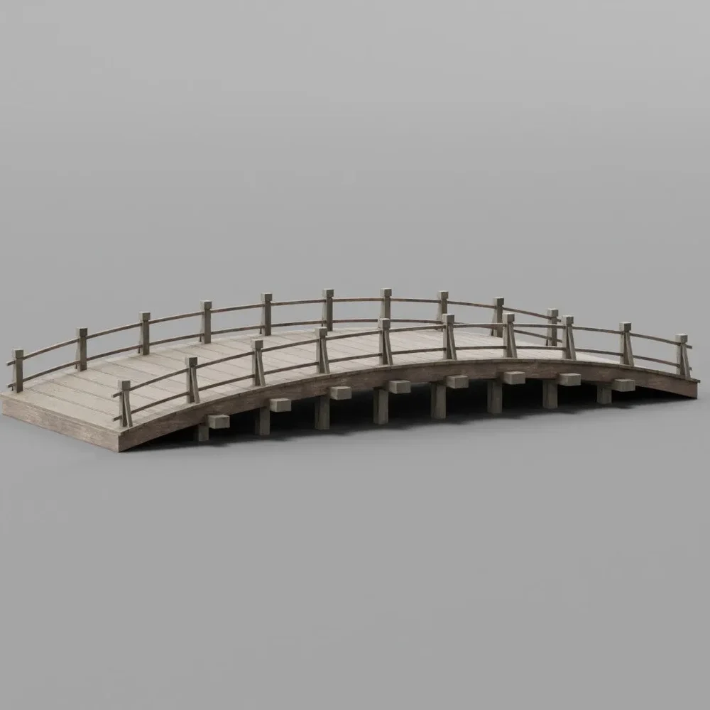 Ancient Wooden Bridge