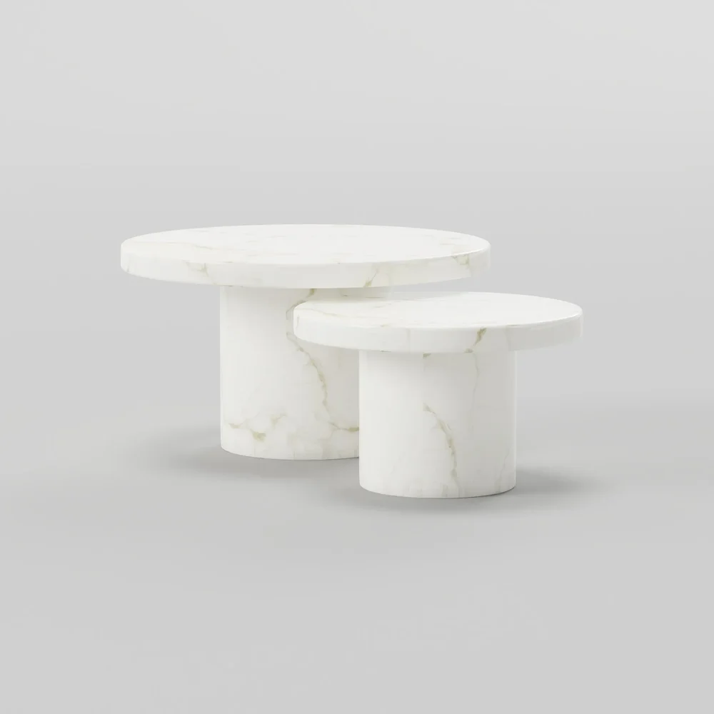 Odessa Round Nesting Coffee Tables