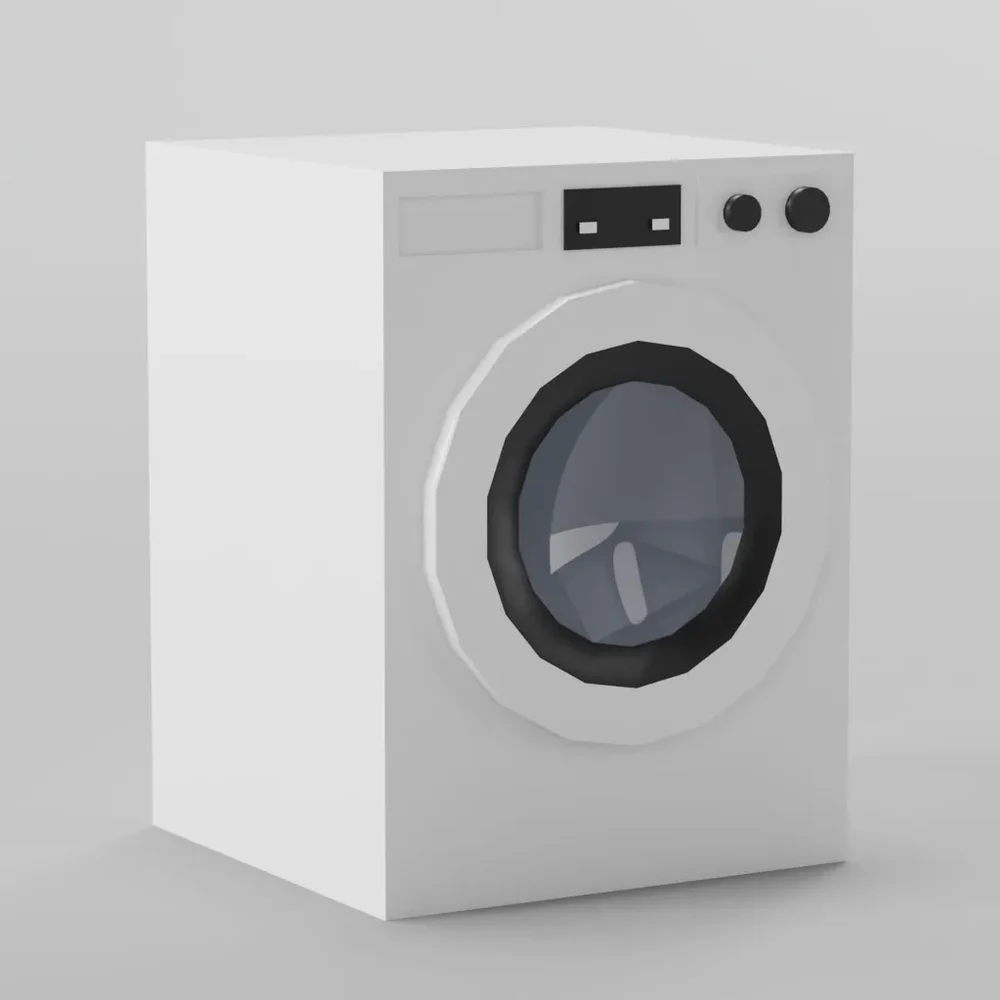 Washing Machine - Lowpoly