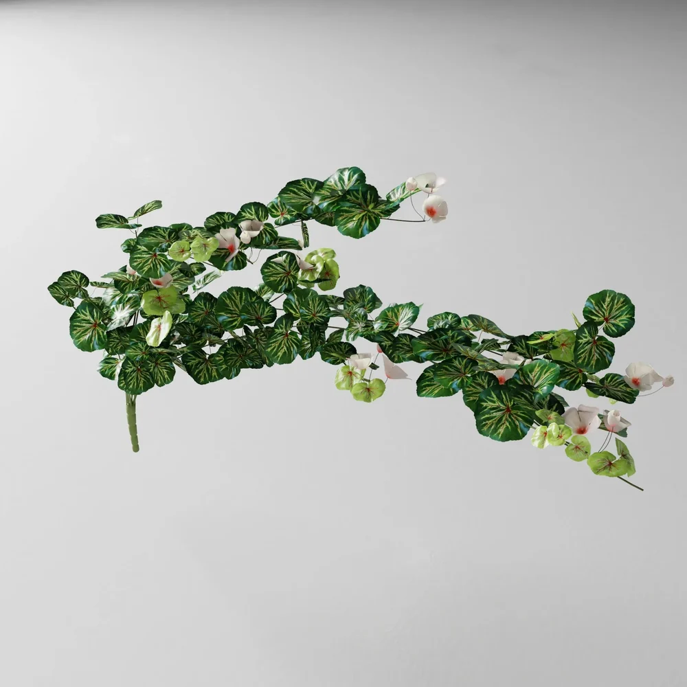 Artificial Tendril Pink Geranium L V1