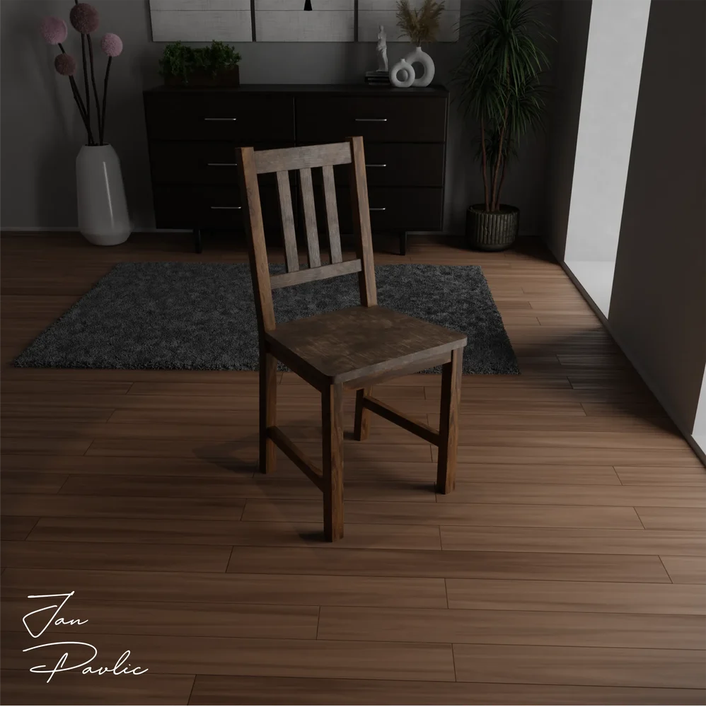Wood Chair A