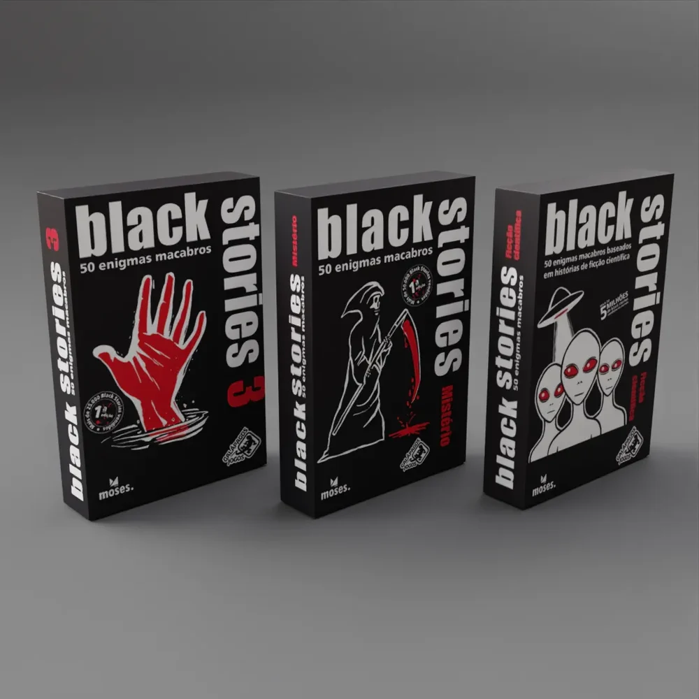 Black Stories Game Box